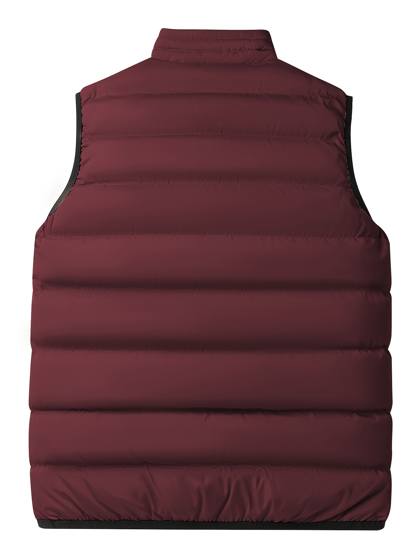 winter thick vest for men casual black warm padded sleeveless jacket best sellers details 6